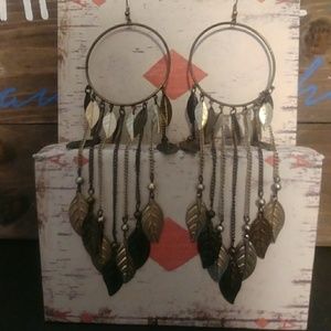 Gipsy Chic Earrings. Dangling Earrings. Handmade.